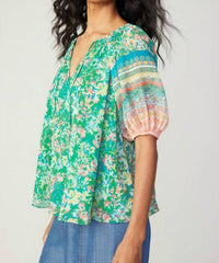 Current Air - Leighton Floral Top