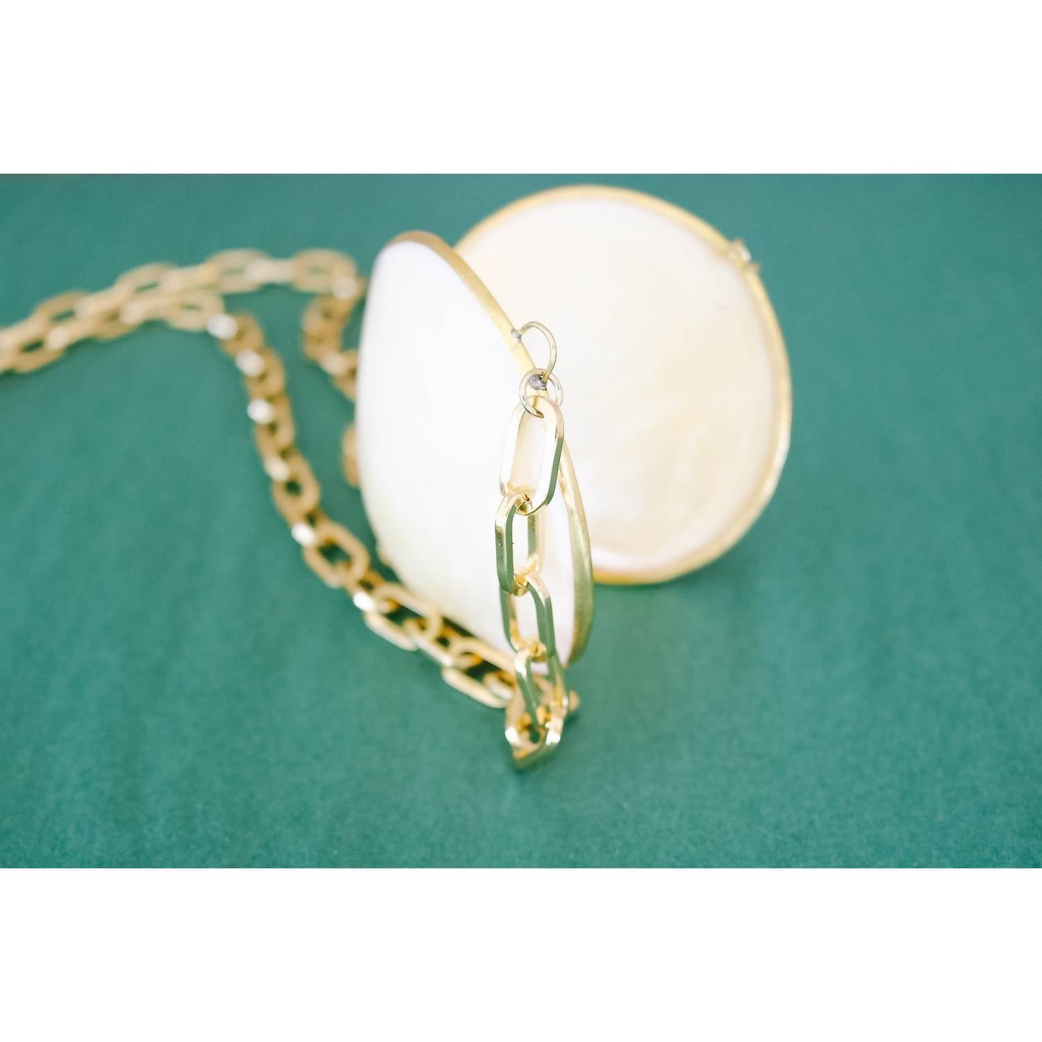 Taylor Reese - Women's Shell Cross Body Necklace - Large