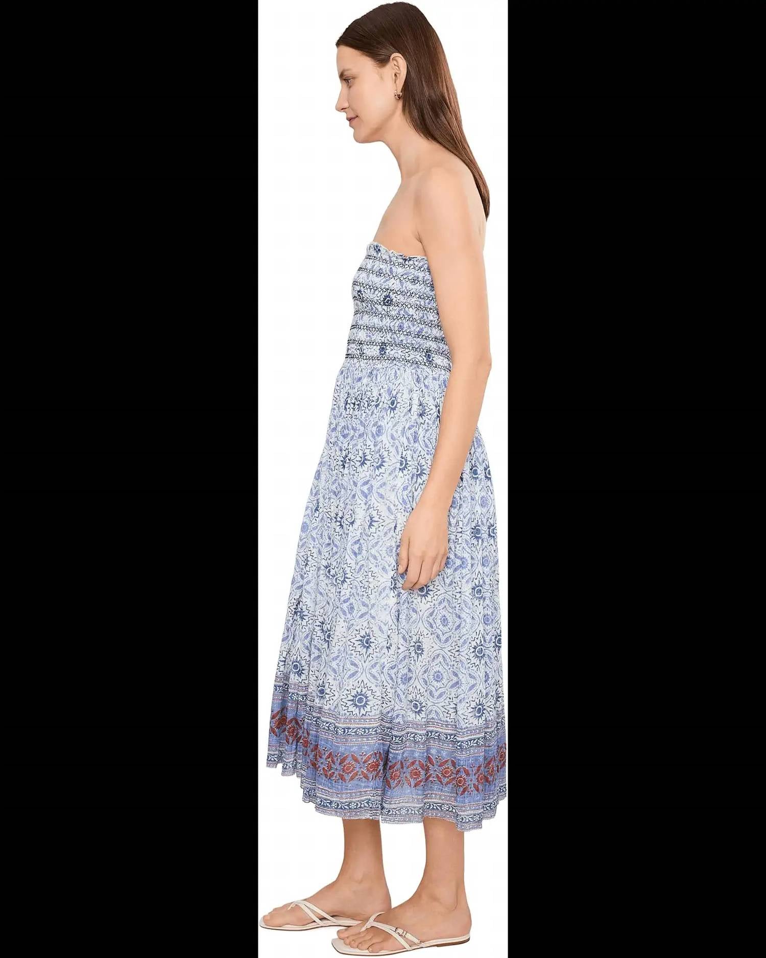 Free People - Ravenna Printed Convertible Maxi Skirt