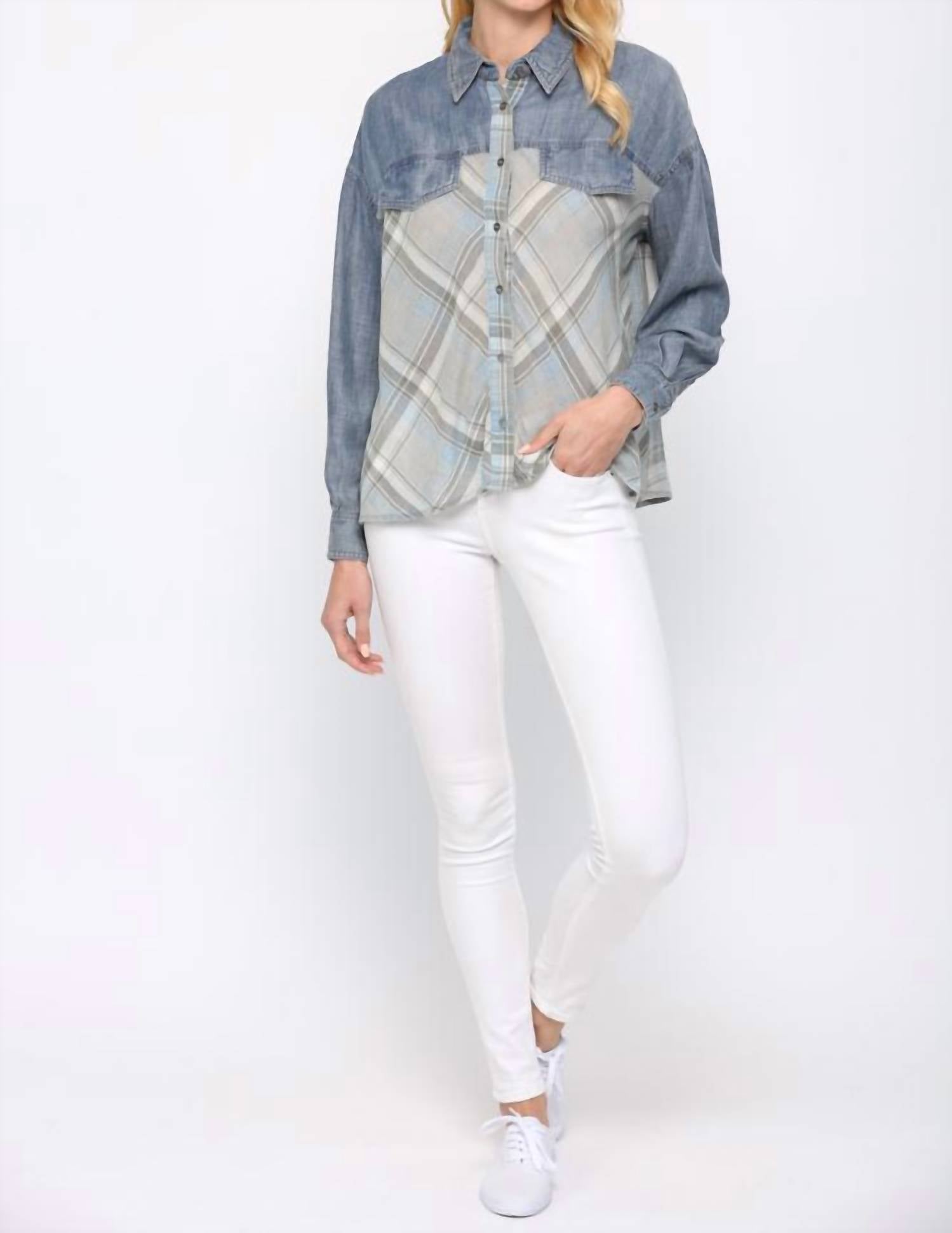 Fate - Tencel Contrast Shirt