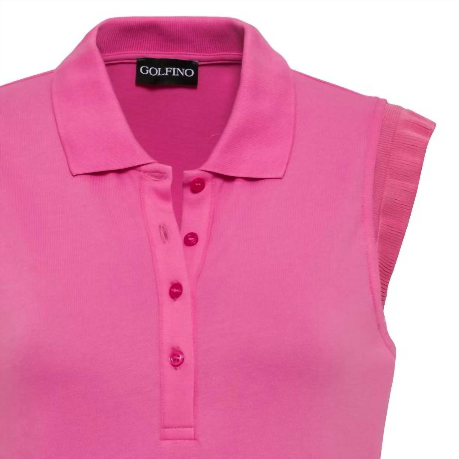 THE MADDALENA CAP SLEEVE POLO
