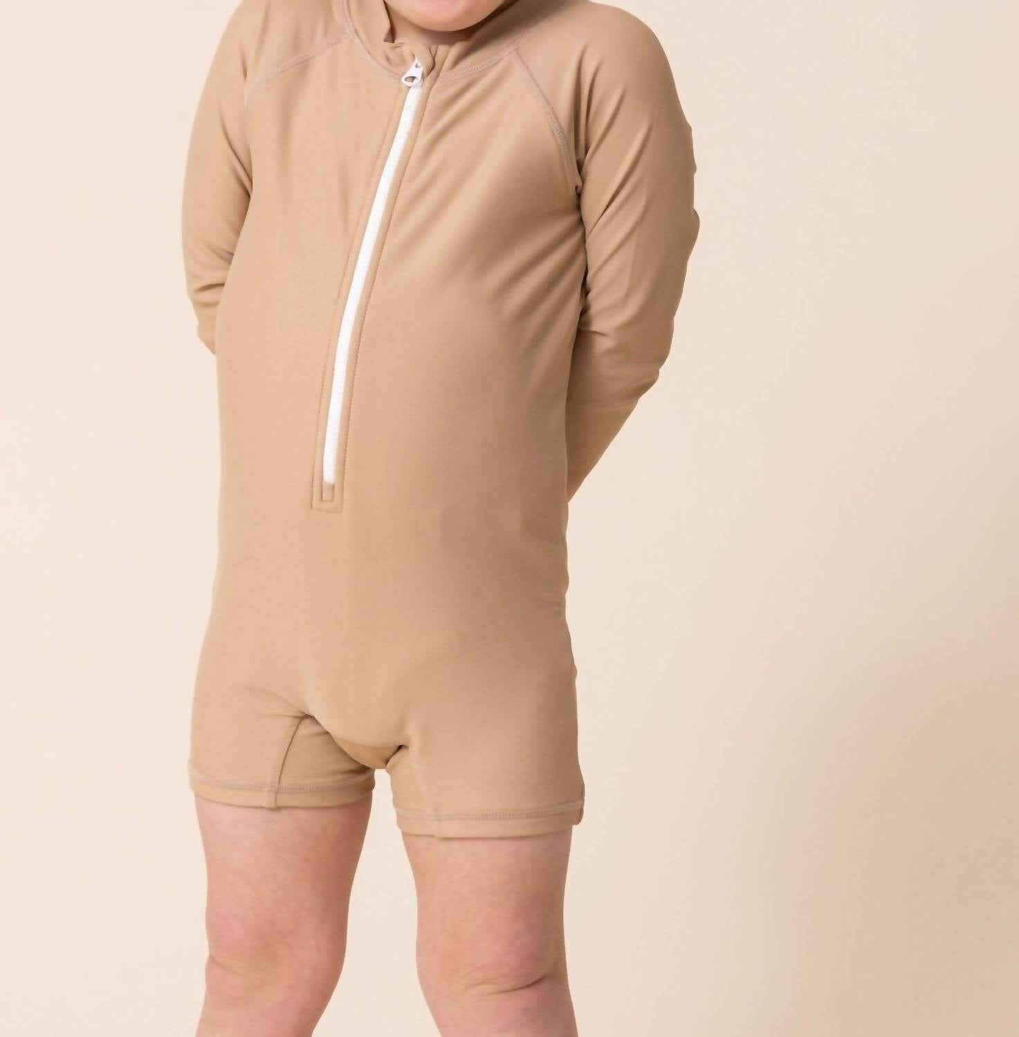 Roco Swim - Boy's Zip Up Rashguard
