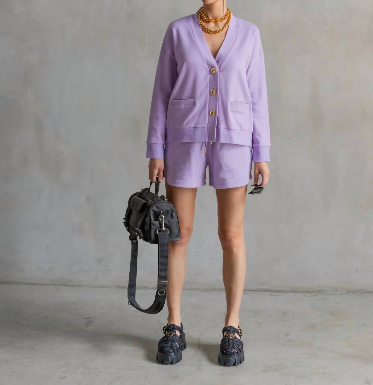 Care Tucker - Court Interlock Cardigan