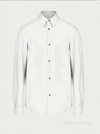 Salvatore Ferragamo - Napa Leather Shirt