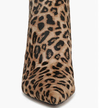 Veronica Beard Women's Lisa Genuine Calf Hair Heel Bootie in leopard - women's shoe - view 4