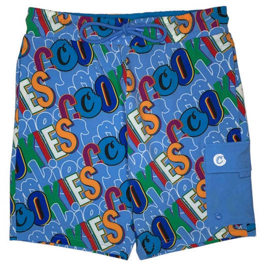 Cookies - Men's On The Block Pull On Swim Trunk