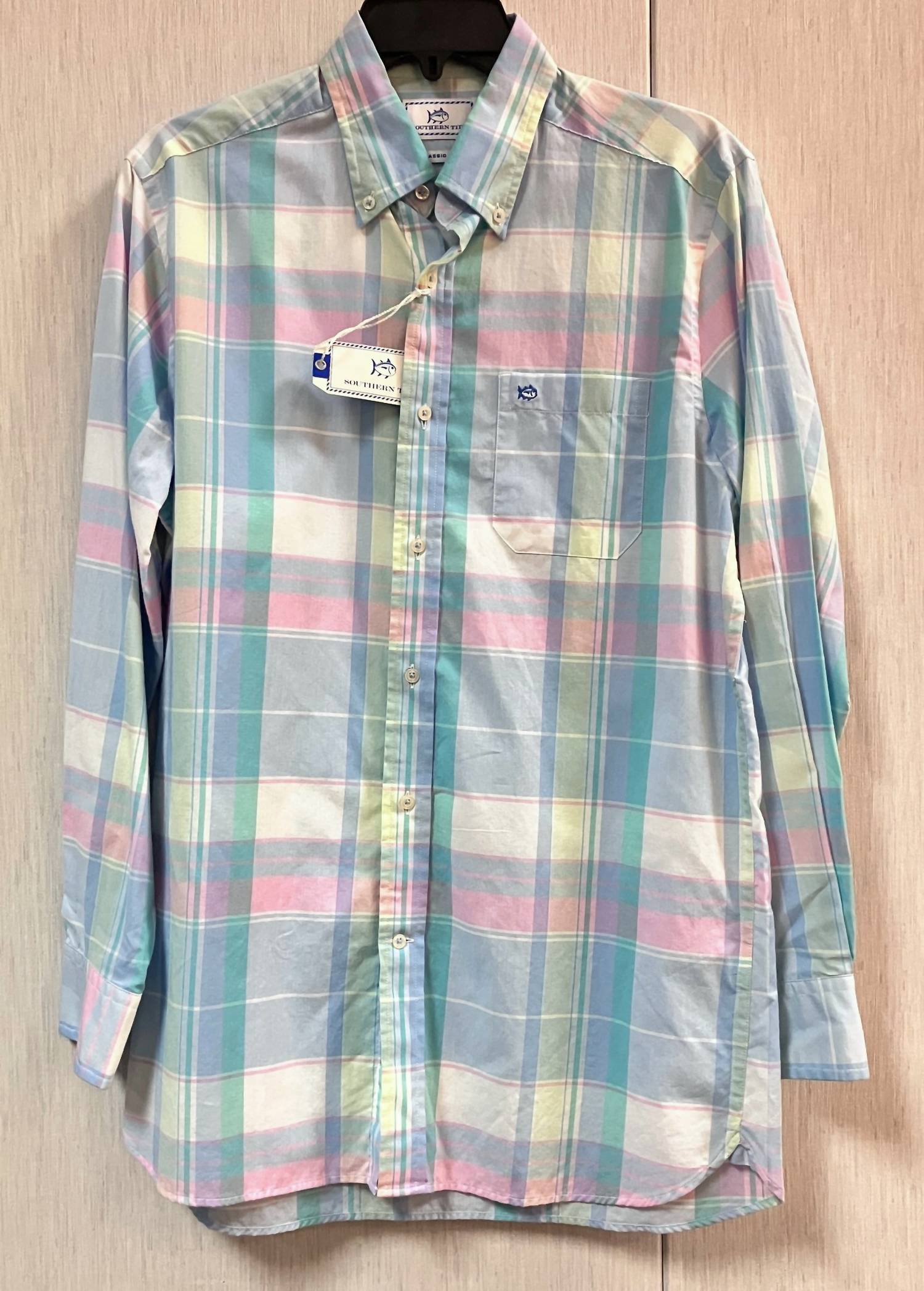 Southern Tide - Men's 34 Longsleeves Beechwood Shirt