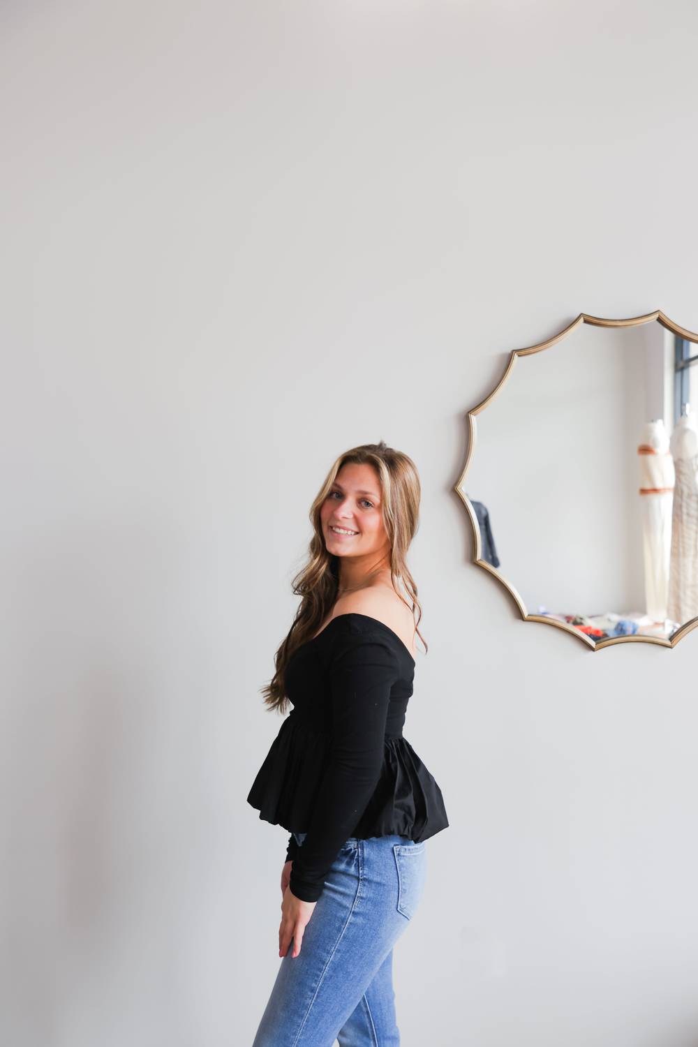 Mable - Bubble Hem Top