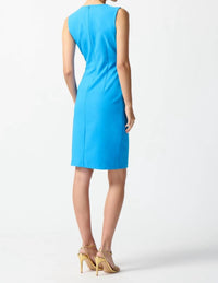 Joseph Ribkoff - Women's Lux Twill Sleeveless Sheath Dress