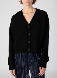 Atm - Women's Merino Wool Blend Long Sleeve Cardigan