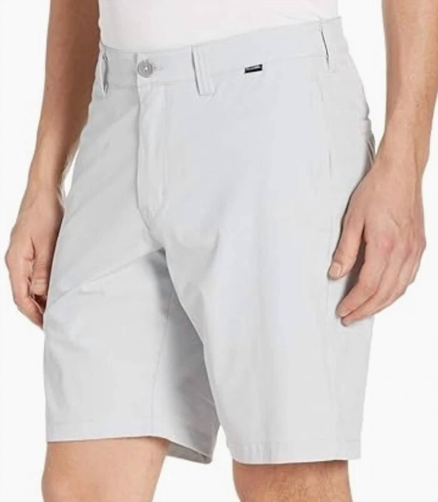 TravisMathew Carlsbad Performance Short in gray - men's shorts - alternate view