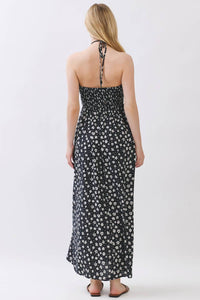 Final Touch - Zoe Halter Midi Dress