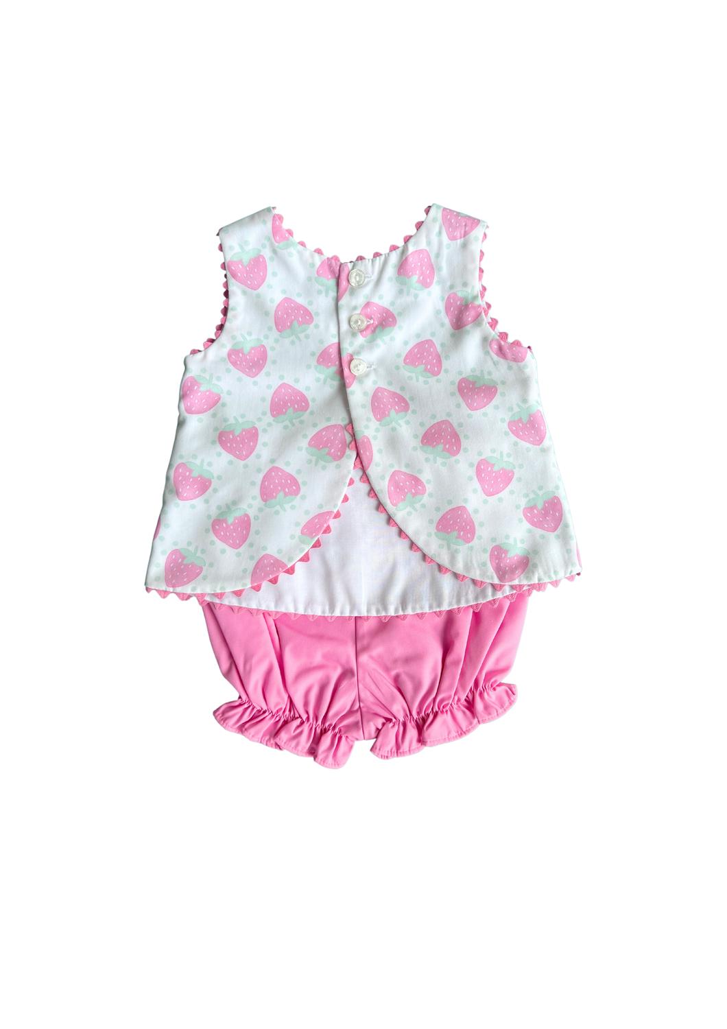 Mint Magnolia - Girl's Tally Tulip Bloomer Set