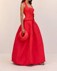 Cult Gaia - Red Bubble Skirt