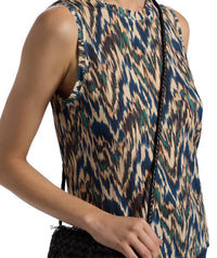 Ulla Johnson Ines Sleeveless Top in riverslate - women's tank top - view 4