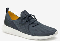 JOHNSTON & MURPHY Men's Amherst Lace-up Sneaker in navy nubuck - men's sneaker
