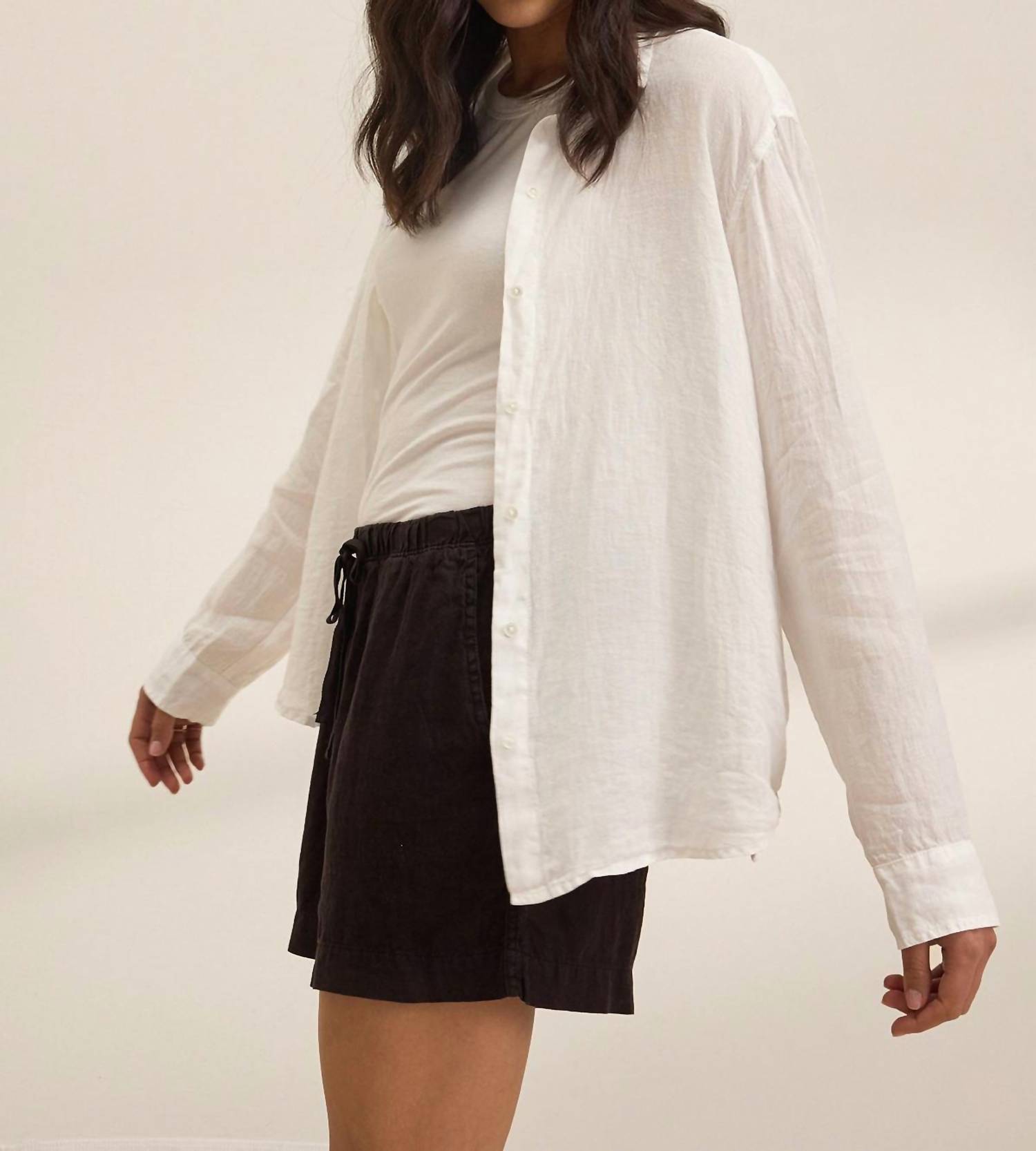 Velvet By Graham & Spencer - Amber Linen Short