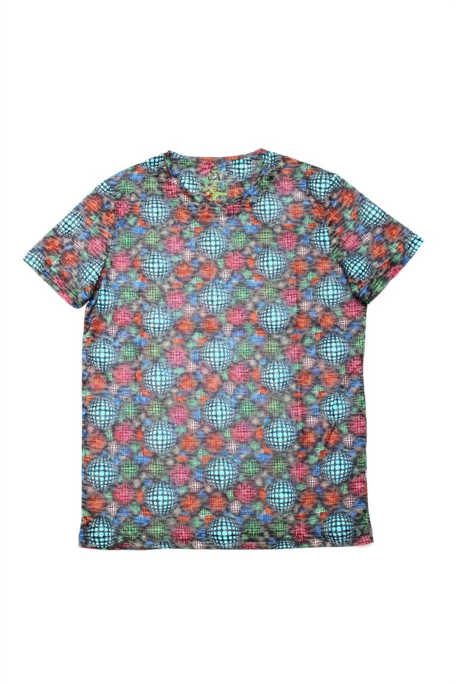 Eight X - Colored Print T-shirt