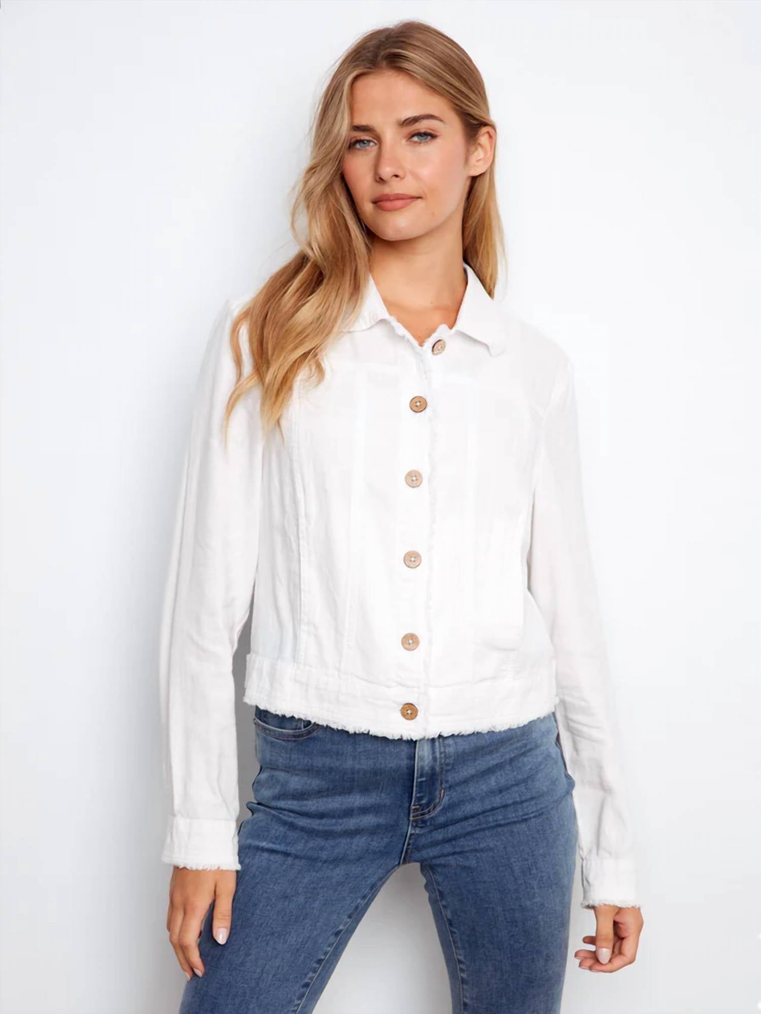 Charlie B - Linen Blend Jacket