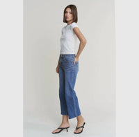 Mica Denim - High Rise Wide Leg Jeans
