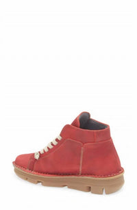 OnFoot Women's Touch Sneaker Boot in rojo - women's shoe - detail view