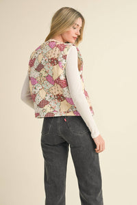 &Merci - Women's Patchwork Vest
