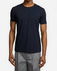 Kiefermann Short Sleeve Cotton Modal T-shirt in blue forest - men's t-shirt