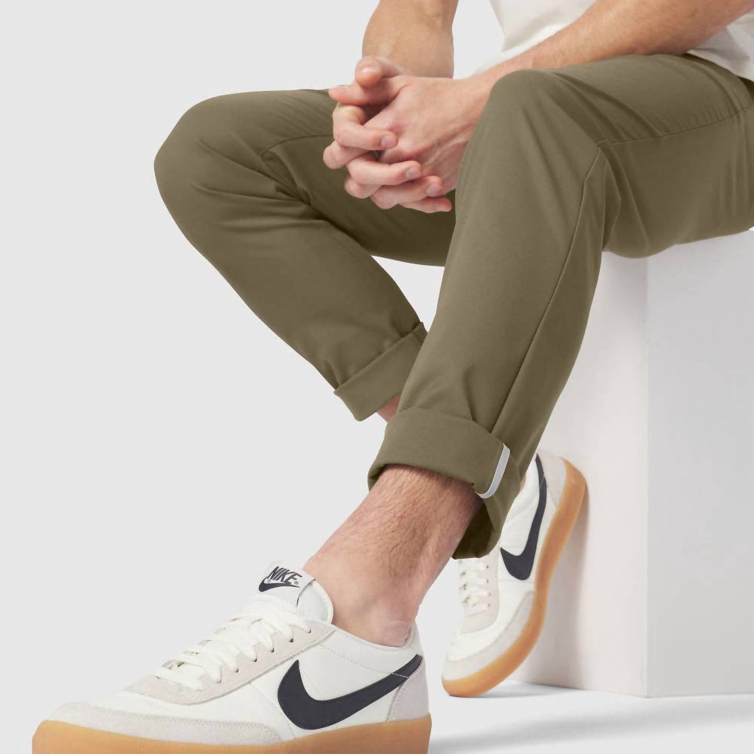 Jack Archer Jetsetter Pants in olive green - men's pants - view 4