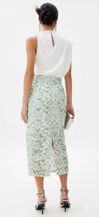Love, Bonito - Eyelet Midi Skirt