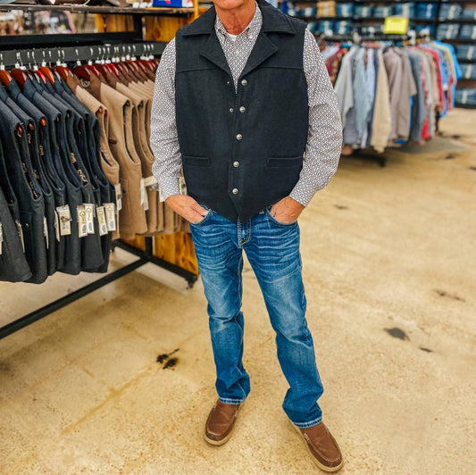 Circle S - Men's Western Vest