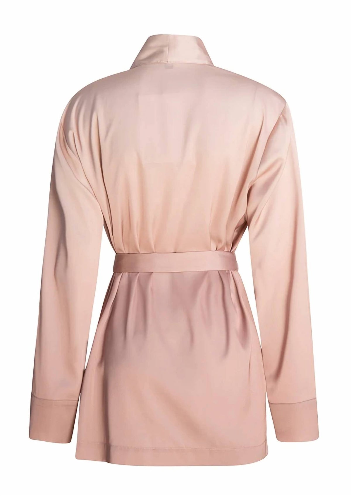 Circular Path - Women's Open Front With Detachable Waist Tie Kimono