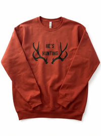Section 21 Apparel - He's Hunting Crewneck Sweatshirt - Plus