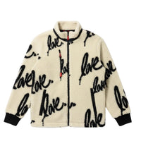 Ruben Rojas Women's The Love Sherpa Jacket in white - women's jacket - view 4