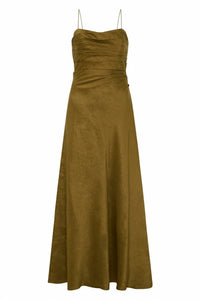 Aje. - Clarice Draped Maxi Dress