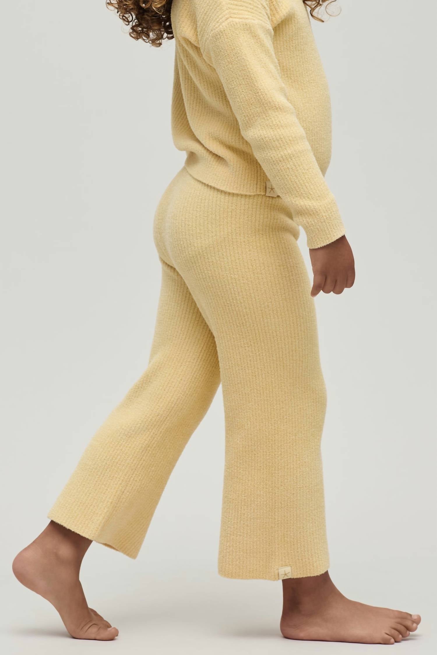 Barefoot Dreams - Toddler Rib Wide Leg Pant