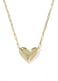 Kendra Scott - Women's Ari Heart Statement Short Pendant Necklace