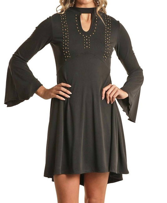 Panhandle - Bell Sleeve Mini Dress