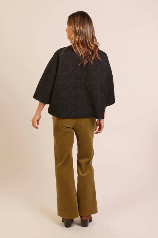 Traffic People - Broken Dreams Embossed Floral Shrug Jacket