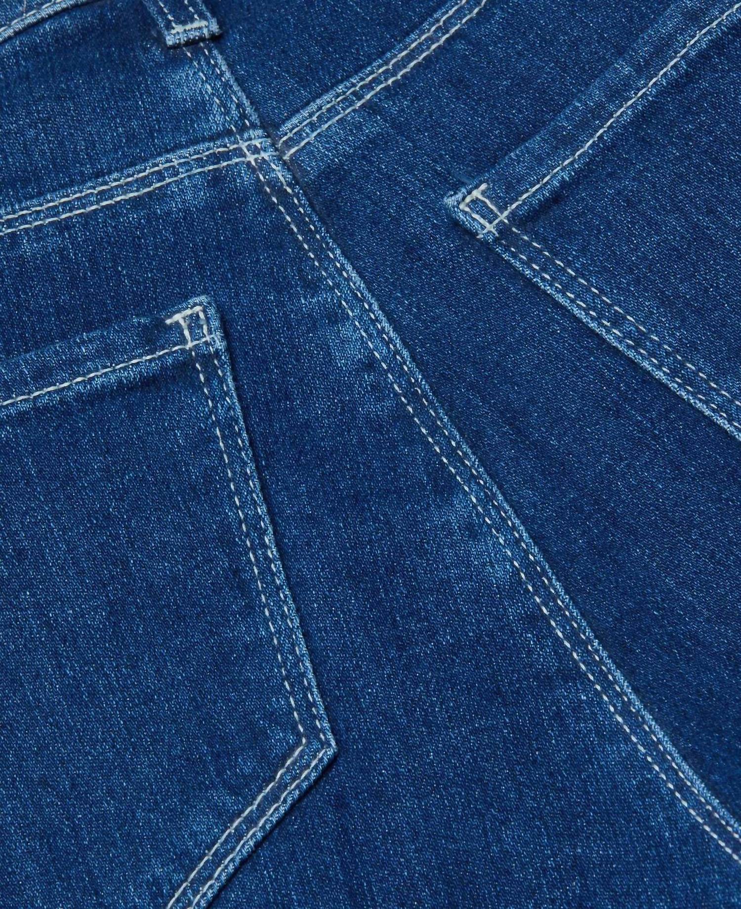 L'Agence - Clayton High Rise Wide Leg Jeans