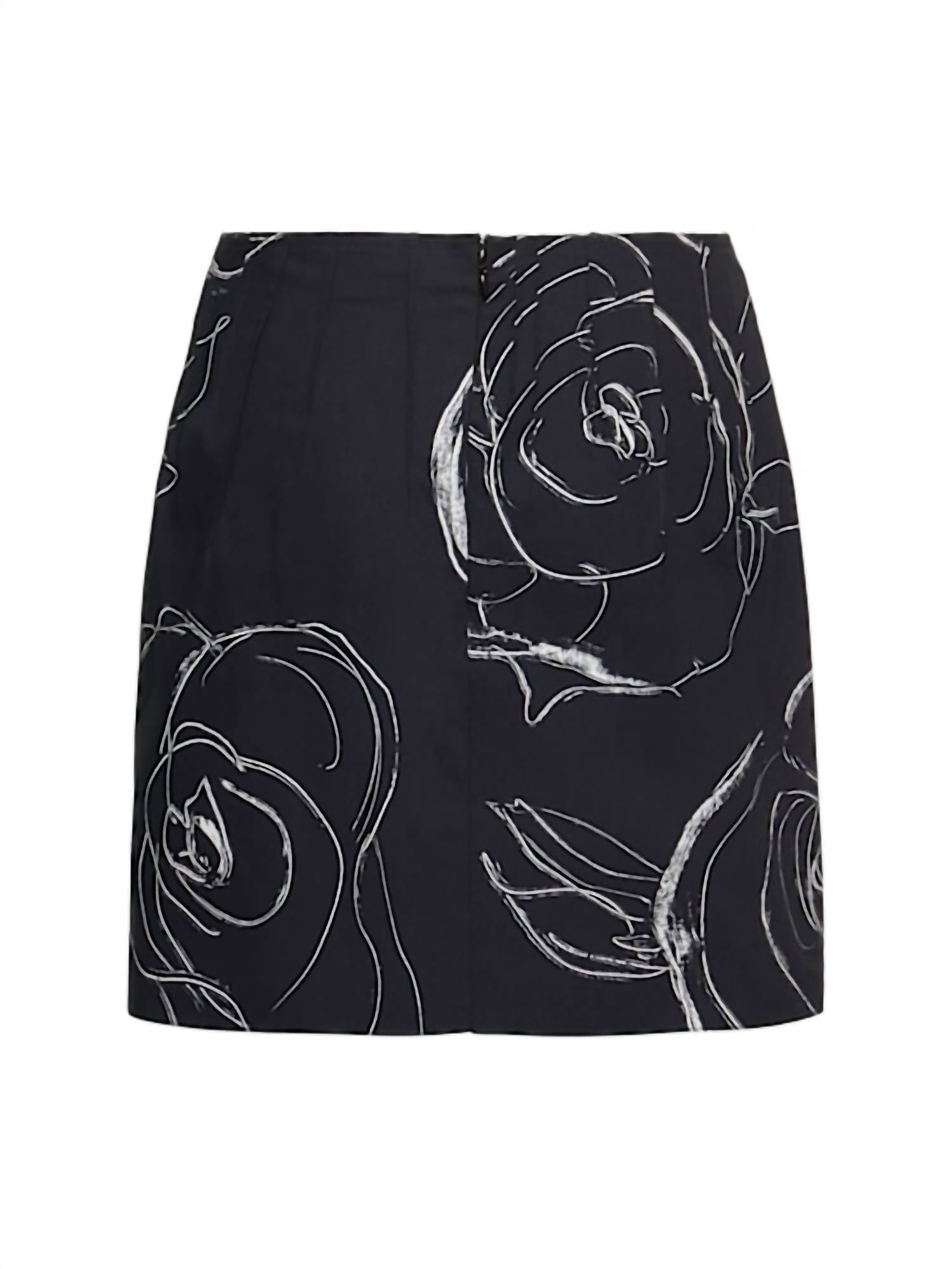 Marni - Aurora Heavy Poplin Mini Skirt
