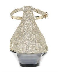 Easy Street Women's Tarrah Glitter Sandals in gold - women's sandal - view 5