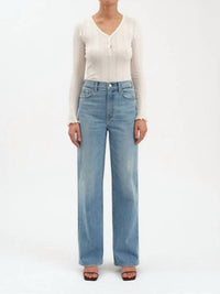 DAZE City Straight High Rise Jeans in be mine vintage - women's jeans