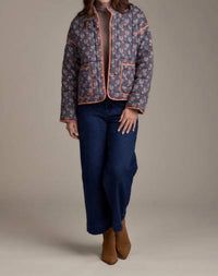 Mudpie - Cher Block Print Floral Jacket