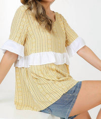 Shop Basic - Cotton Printed Top