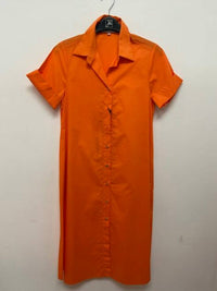 Vlt'S By Valentina'S - Women's Cotton Poplin Shirt Dress