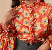 Celia B - Auror Long Sleeve Top