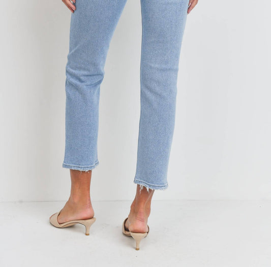 Just Black Denim - Harrah Classic Slim Straight Jeans