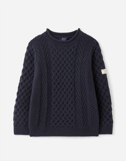 Joules - Kid's Aran Knit Sweater