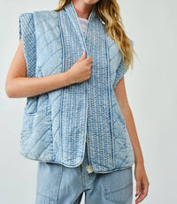 Aaron & Amber - Mariana Oversized Quilted Vest