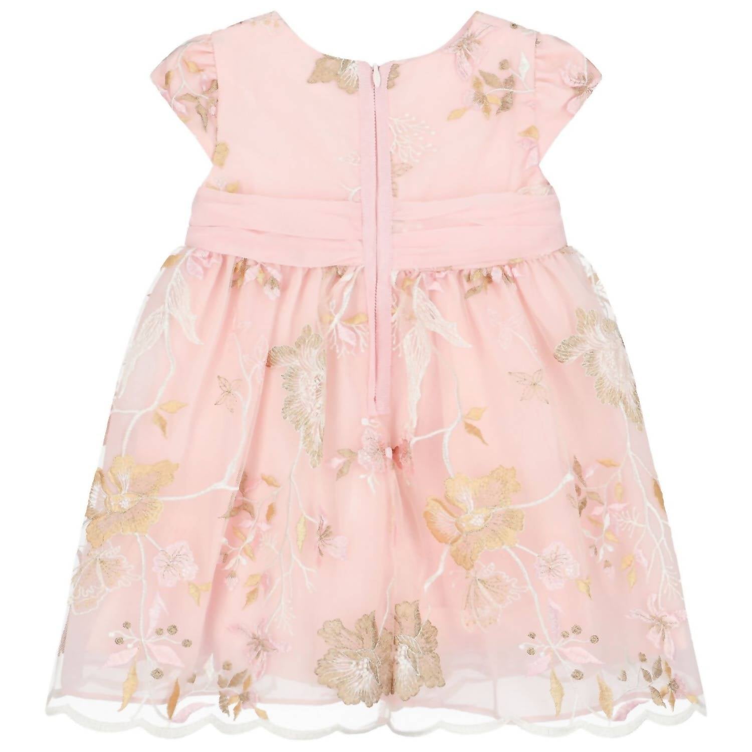 Patachou - Embroidered Tulle Woven Dress